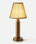 Battery-operated lamp Elizabeth aged brass by NEOZ Lighting