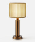 Rechargeable lamp Elizabeth aged brass by NEOZ Lighting