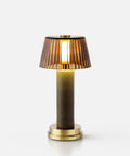 Modern brass Victoria lamp by NEOZ Lighting