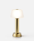 Brass-finish Victoria lighting by NEOZ Lighting